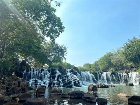 Thác Giang Đài, Thác Nước Tuần Hoàn Lộng Lẫy và Rừng Cúc Quỳ Mùa Thu